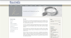 Desktop Screenshot of kollothco.com